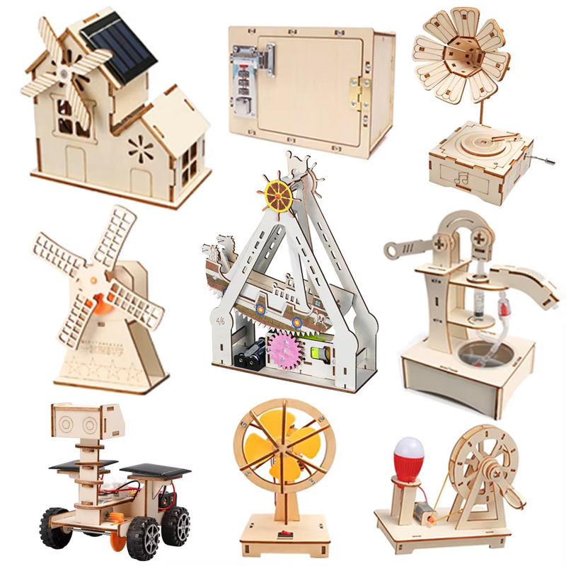 Science Project Kit - Kit d'expérimentation STEAM, jouet en bois